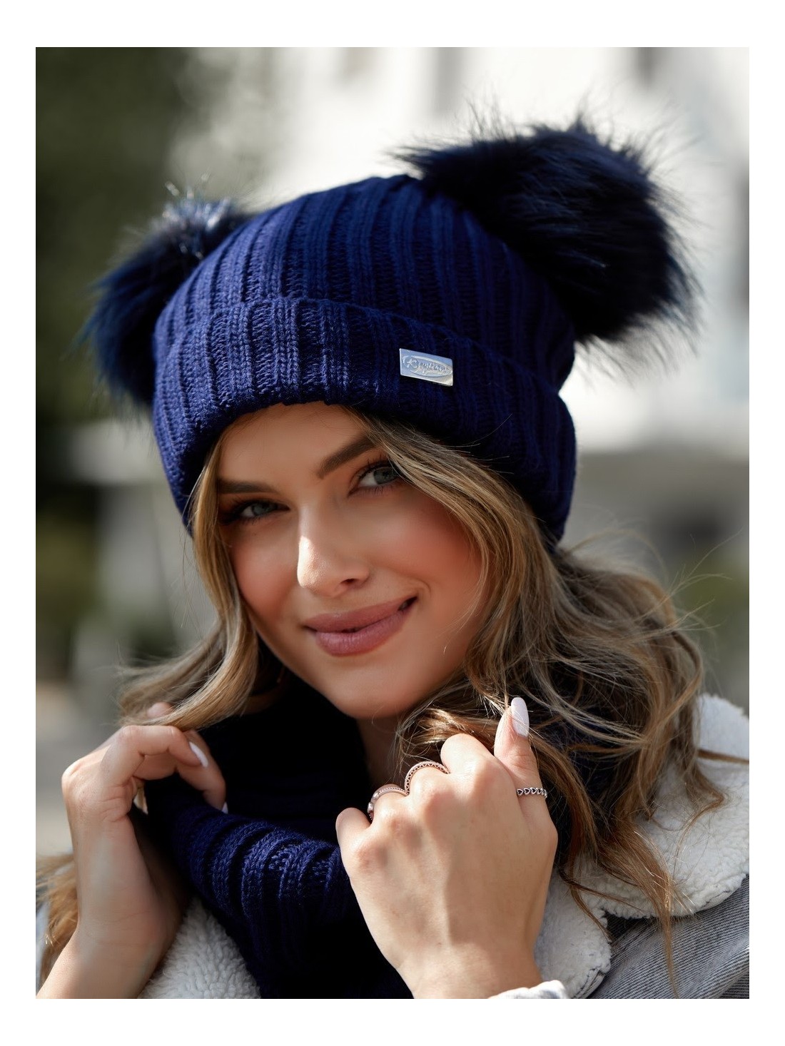 Marineblaues Winterset C18 – Online-Shop – Boutique